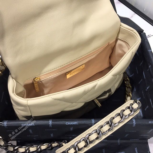 Chanel女包 Chanel秋冬19Bag 小香迷菱格紋 Chanel口蓋包 Chanel鏈條包手拎斜挎包  djc3911